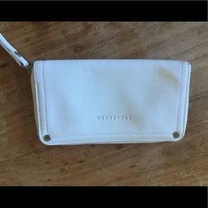 Longchamp flat wallet-wristlet New